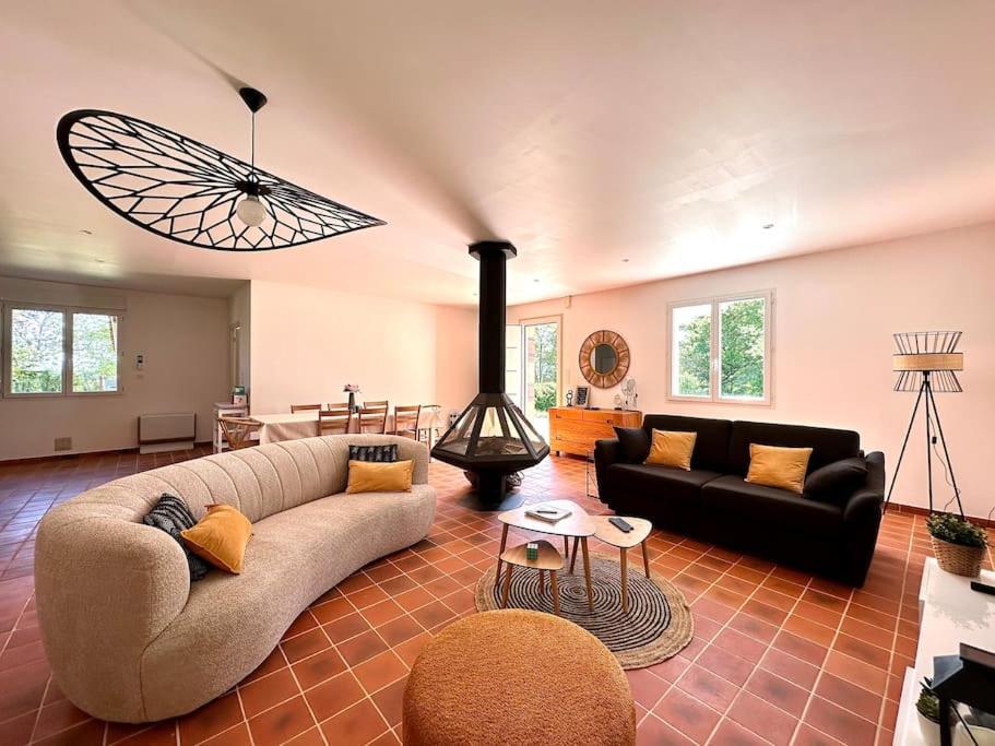 Maison Avec Piscine Caro  Extérieur photo